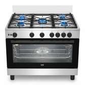 CUISINIERE 5FEUX BEKO 90X60 A GAZ INOX BGGR11125GX
