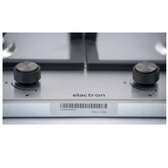 PLAQUE 4FEUX ELACTRON ENCASTRABLE 60X60 A GAZ GRIS BL001