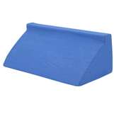 Coussin cale dos ergonomique bleu mousse haute densité