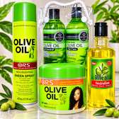 ORS Coffret huile d'olive soin cheveux complet