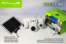 Caluscm - Caméra de surveillance solaire 3-en-1 avec IA