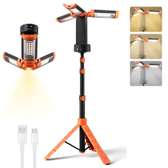 Lampe de chantier LED rechargeable trépied ajustable