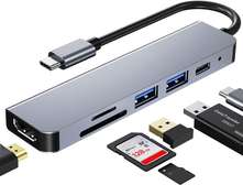 Hub Multi-Ports USB-C 6-en-1