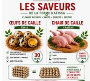 Ferme Nafissa œufs et chair de caille naturels