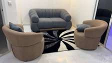 Salon moderne 4 places en tissu