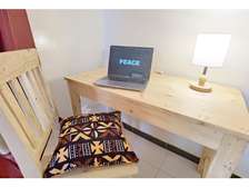 TABLE en BOIS BRUT / BUREAU - 100x60x75 CM