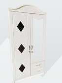 Armoire haute deux portes