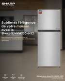 REFRIGERATEUR 330LITRES  SHARP 2PORTES NOFROST GRIS