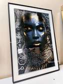 Tableau femme africaine