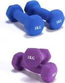 2 Haltère Fitness 1 kg