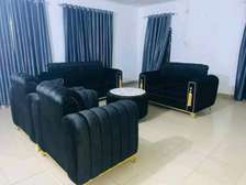 Salon 7 places velours