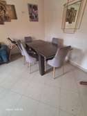 Table à manger extensible avec 6 chaises