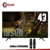 TELEVISEUR 43POUCES IBSON SMART ANDROID + 2 TELECOMMANDES