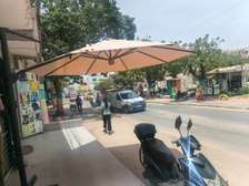 Parasol déporté +lumière