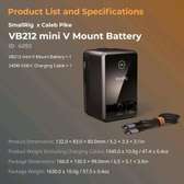 batterie mini V-mount de la marque SmallRig