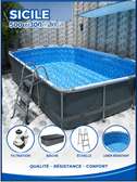 Sicile piscine hors sol 500x300x107 cm avec filtration