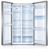 REFRIGERATEUR ROCH SIDE BY SIDE 2PORTES AVEC FONTAINE GRIS