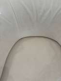 Paire de fauteuils design blanc cassé confort "NEUF"