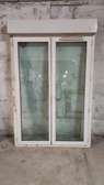 Fenêtre coulissante PVC double vitrage  standard blanc