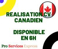 Rédaction CV Canadien/CV en Français/CV en anglais