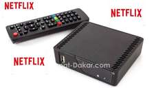 Box tv +Netflix +chaînes tv