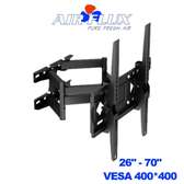 Support TV mural pivotant avec inclinaison, 26" à 70" pouces