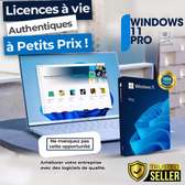 Licence Windows 11 & Windows 10 a vie