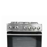 CUISINIERE 4FEUX ASTECH 60X60+FOUR A GAZ FULL OPTION GRIS