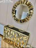Console de luxe avec miroir