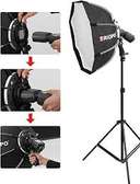 Soft box flach triopo. 90