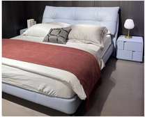 Vente de Lit double blanc crème