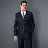 Costume ajusté style classique moderne