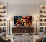 Smart tv AMAZ 65pouces 4k uhd android 2 telecomande