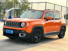 Jeep Renegade SUV compact orange vif robuste