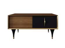    TABLE BASSE NATELLO MARRON GRIS