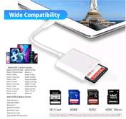 Lecteur de Carte SD pour iPhone/iPad, Lightning , Adaptateur