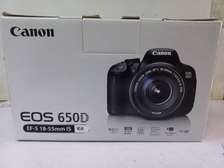 Canon eos 650d objectif 18,55mm