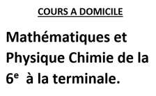 Cours à domicile