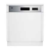LAVE VAISSELLE 13COUVERTS BEKO SEMI ENCASTRABLE A++ GRIS