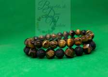 Duo de bracelet œil de tigre