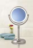 Miroir grossissant x10 lumineux LED
