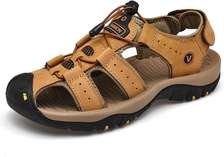 Sandales de sport antidérapantes pour homme, cuir...