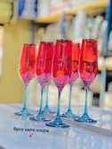 Ensemble 6 Verres Coupe Grand Modèle