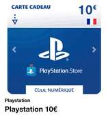e-Cartes PlayStation 10 euros