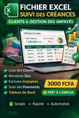 Fichier– Suivi des Créances Clients & Gestion des Impayés
