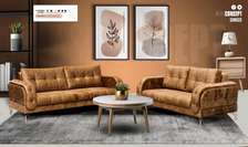 SALON SDM VIP 7PLACES MARRON CLAIR SDM028