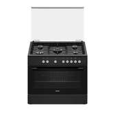CUISINIERE 5FEUX HAIER 90X60 AVEC VERRE NOIR HCR6050EGB