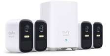 Kit 4 caméras 2K sans fil Eufy avec module contrôle