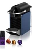 Nespresso PIXIE Bleu Nuit Métal Cafetière Espresso