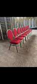 chaises empilables rouges confortables pro